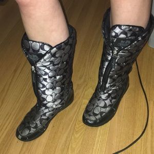 Coach winter boots!